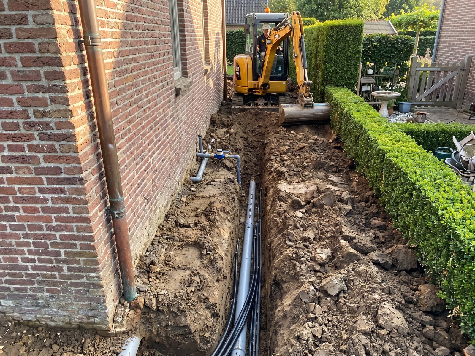 Sewer line spot repair